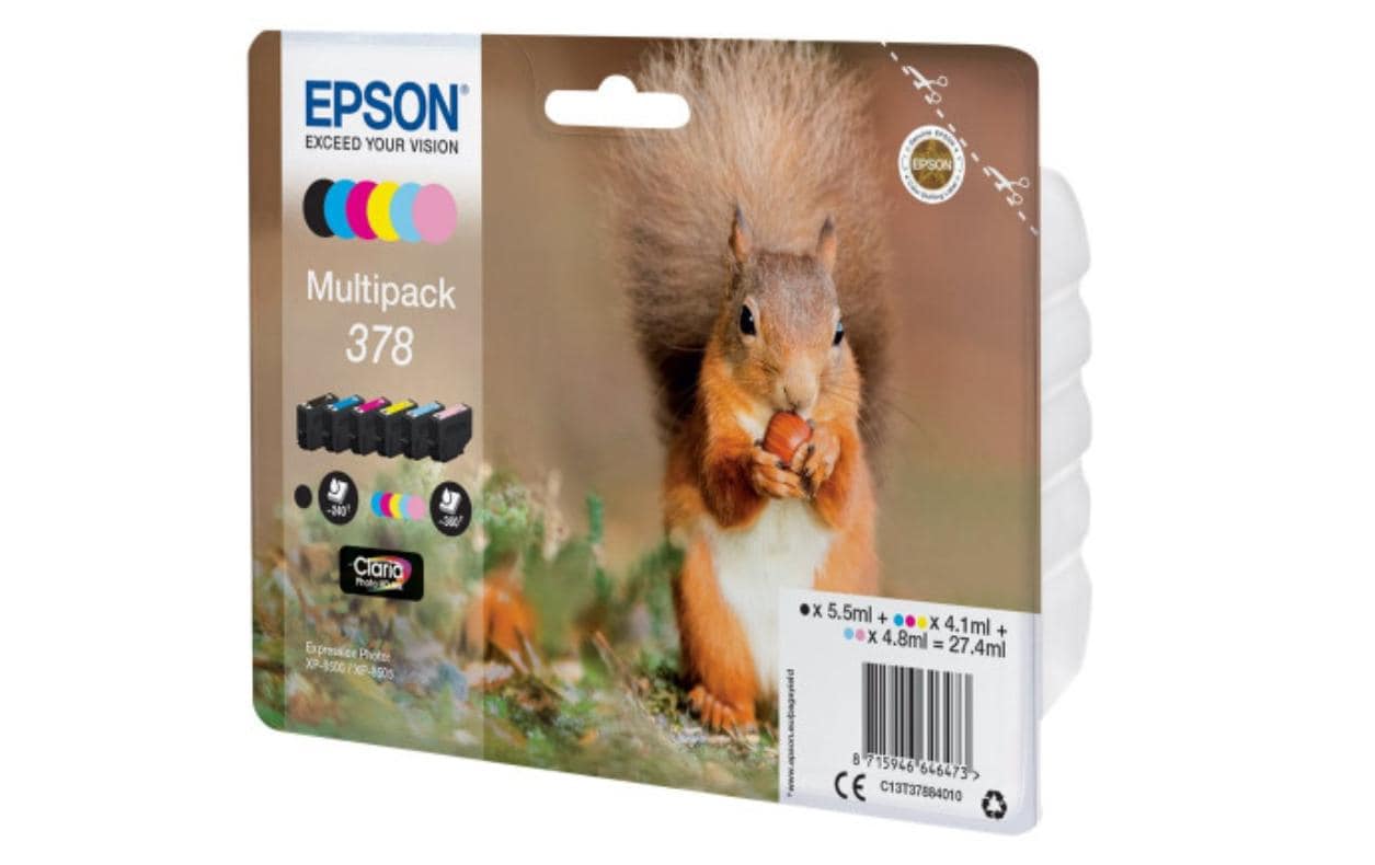 Epson Tintenset 378 / C13T37884010 3 Epson Tintenset 378 / C13T37884010