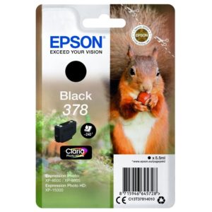 Epson Tinte 378 / C13T37814010 Black