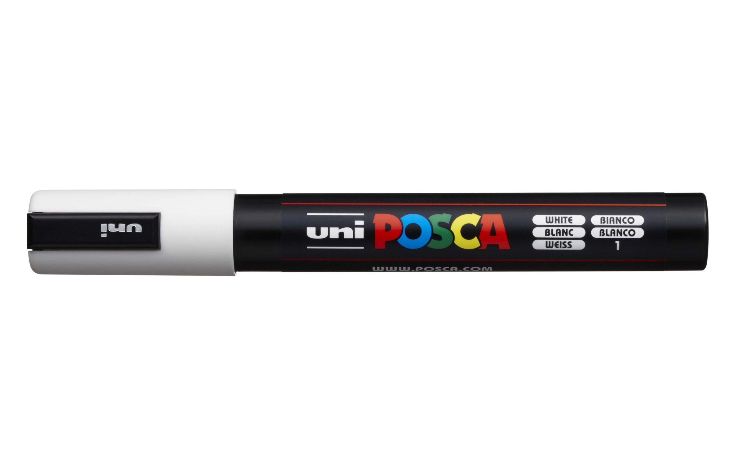 Uni Permanent-Marker POSCA 1.8-2.5 mm Weiss 2 51543238 xxl3 scaled