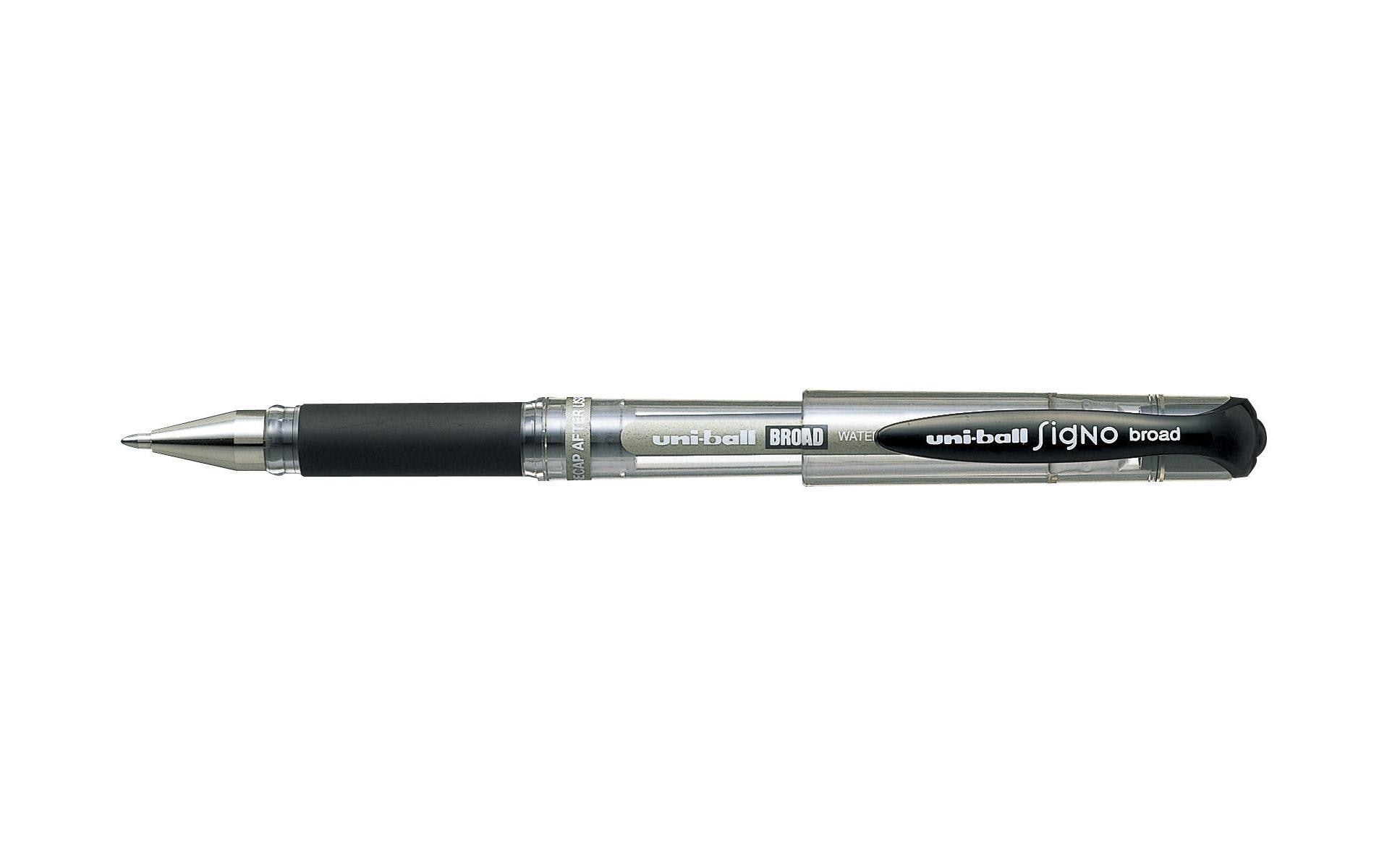 Uni Gelschreiber Uniball Signo Broad 1 mm Schwarz 1