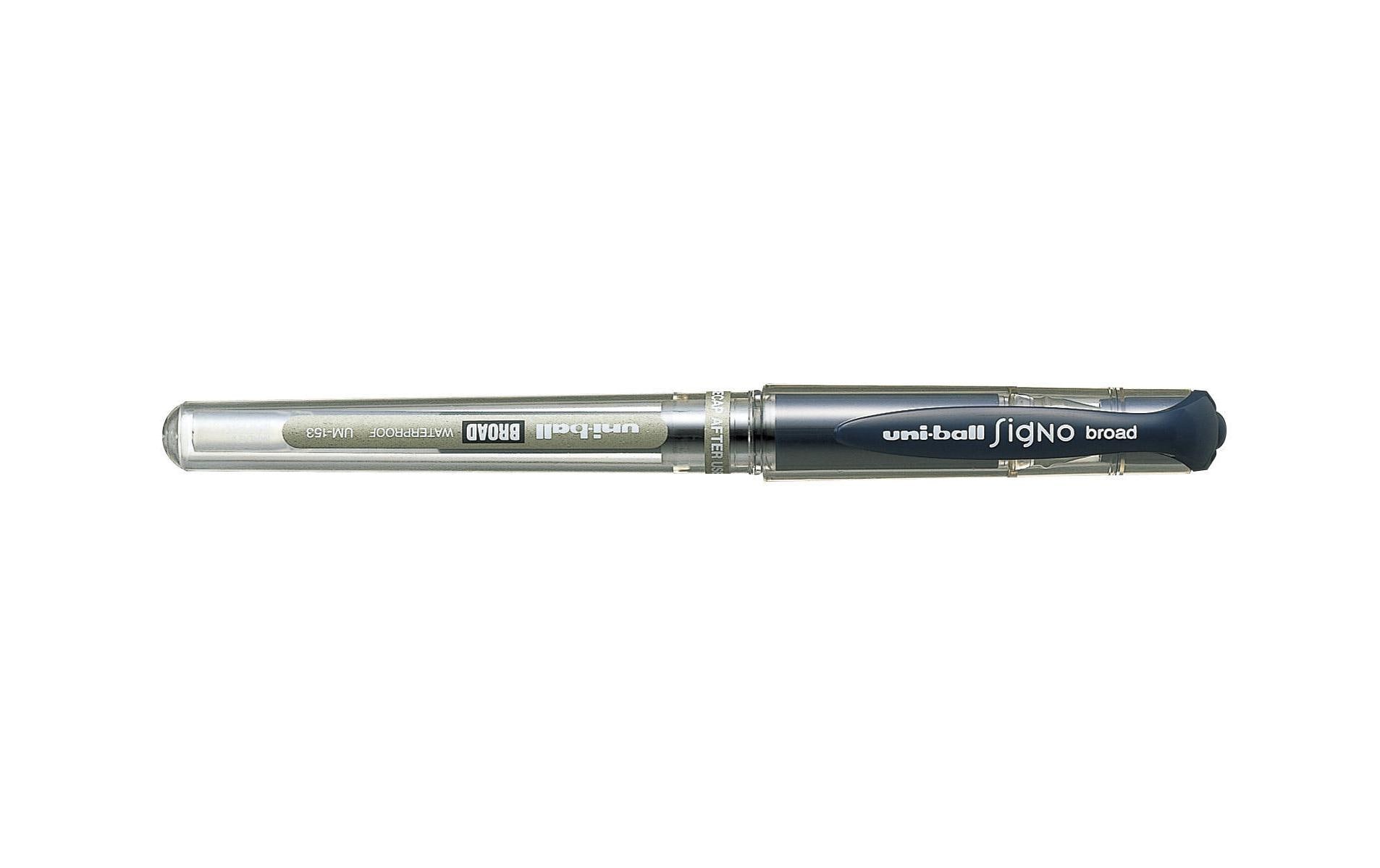 Uni Gelschreiber Uniball Signo Broad 1 mm Blau-Schwarz 2