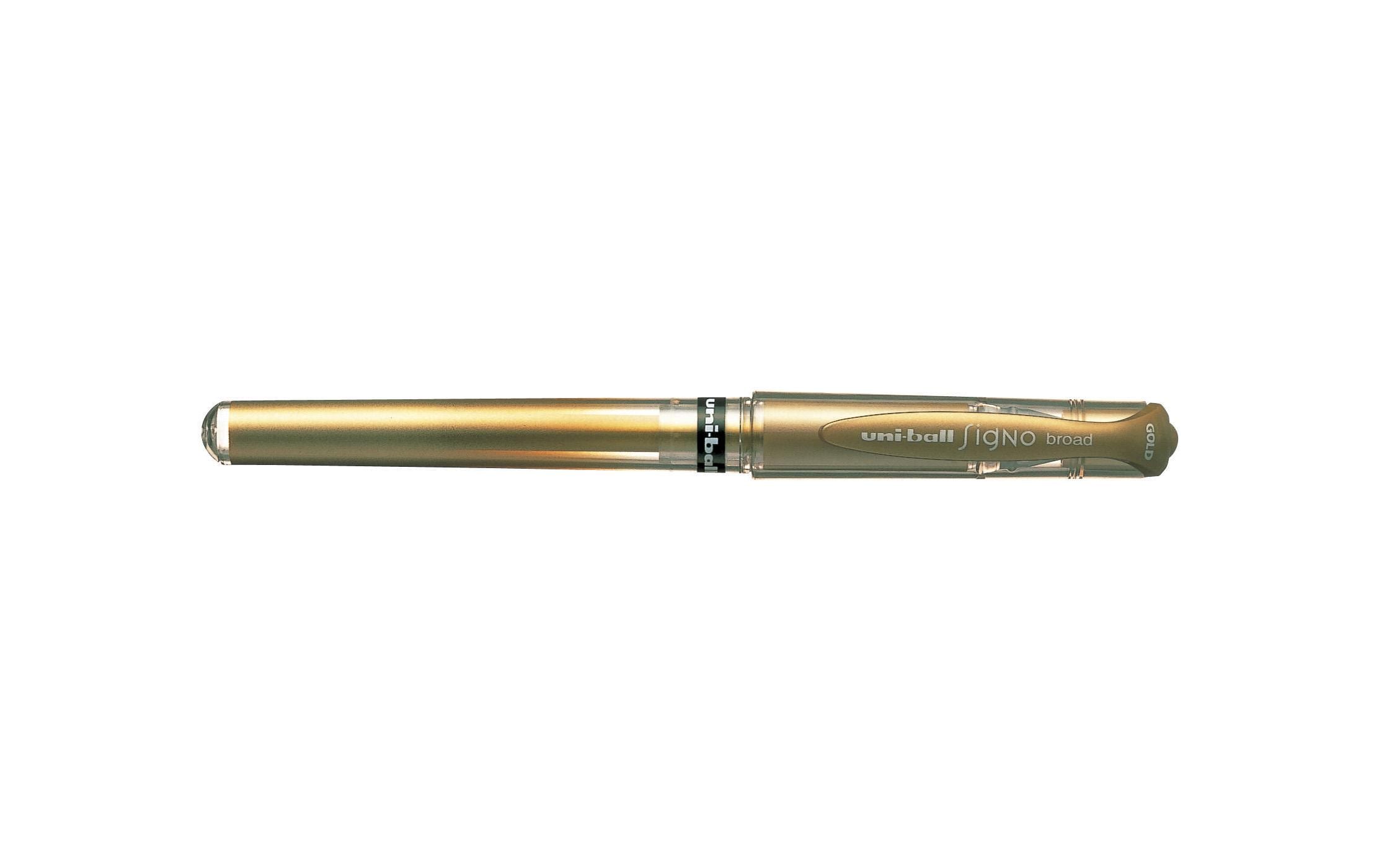 Uni Gelschreiber Uniball Signo Broad 1 mm Gold 2