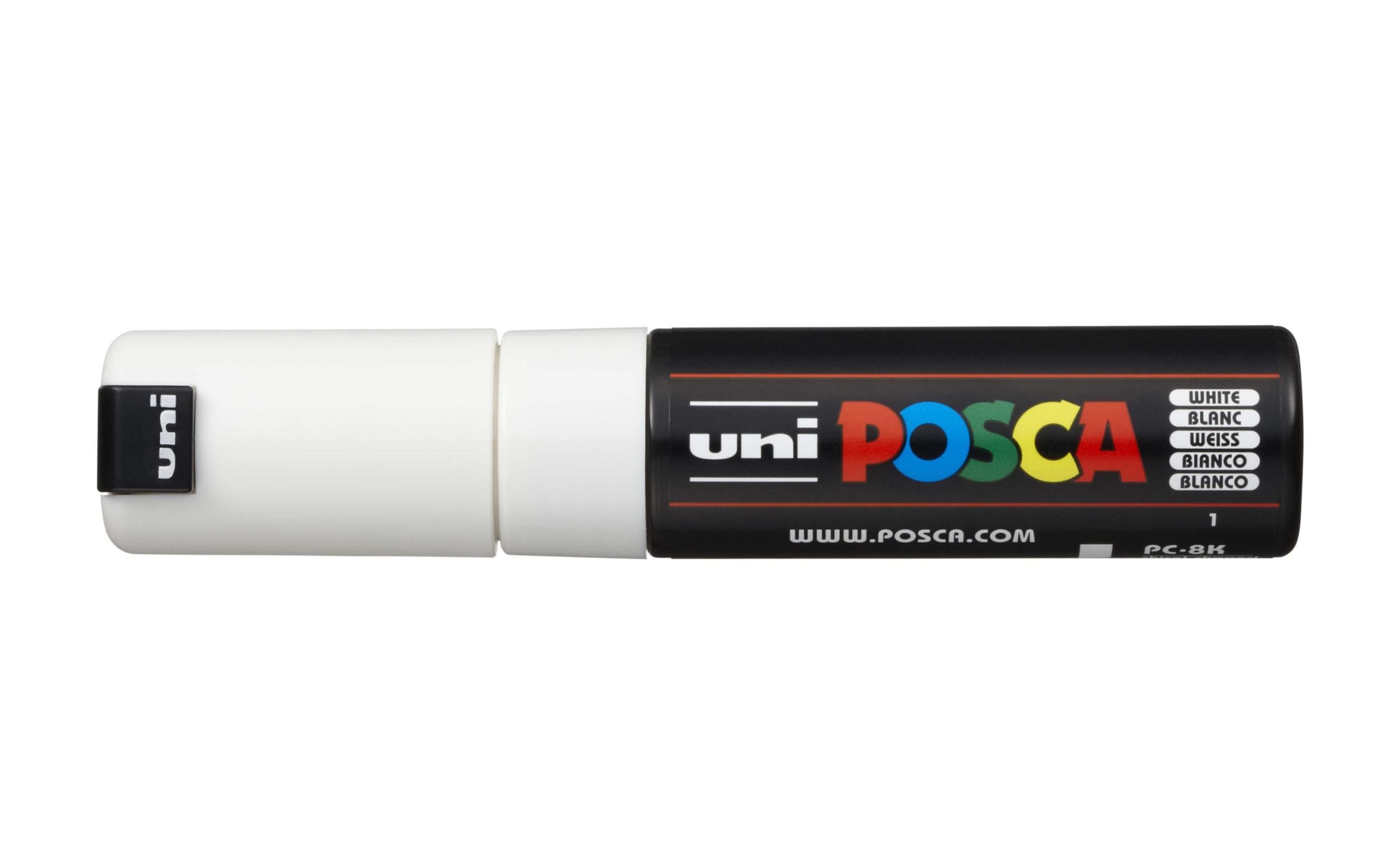Uni Permanent-Marker Posca 8 mm Weiss 2 51553806 xxl3 scaled