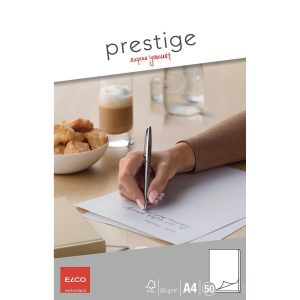 ELCO Notizblock Prestige A4 Blanko, 50 Blatt
