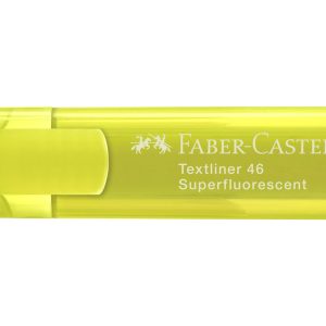 Faber-Castell Textmarker 1546 superfluorescent Gelb
