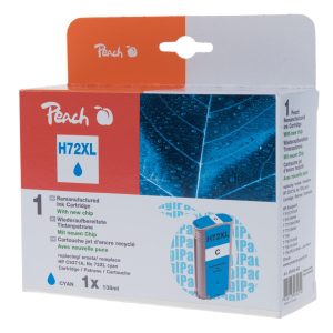 Peach Tinte für HP Nr. 72XL (C9371A) Cyan