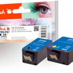 Peach Tintenset für Epson No 266/267