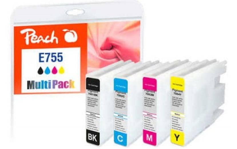 Peach Tintenset für Epson No 755XL 1