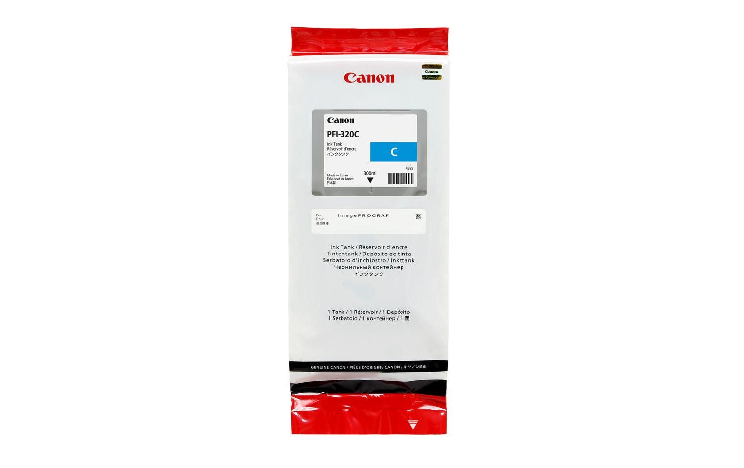 Canon Tinte PFI-320C Cyan 1