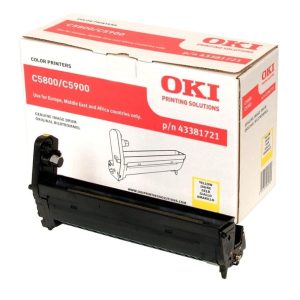 OKI Trommel 43381721 Yellow