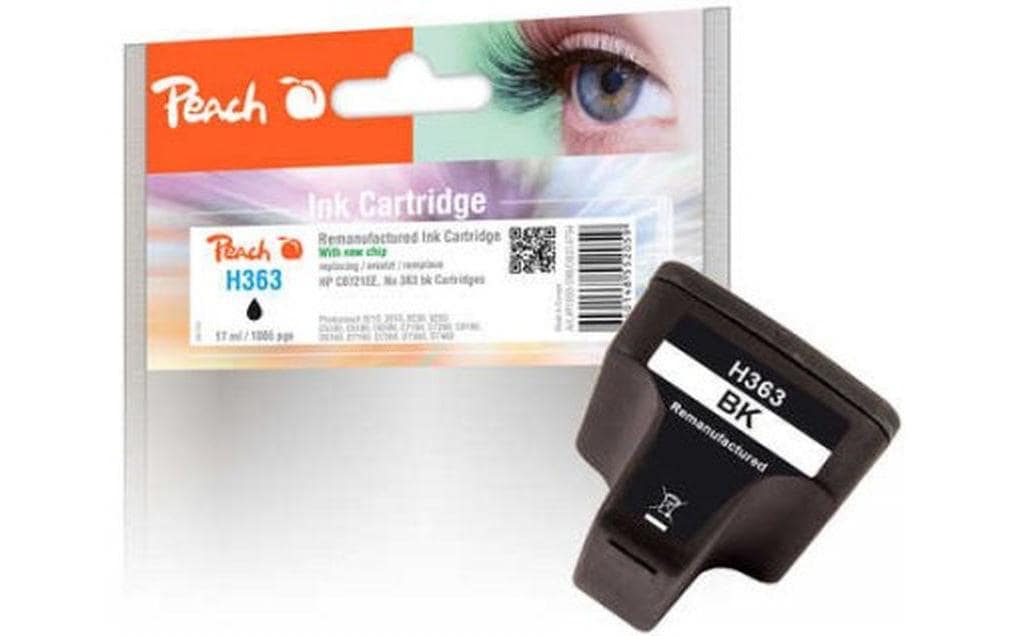 Peach Tinte für HP Nr. 363 (C8721EE) Black 2