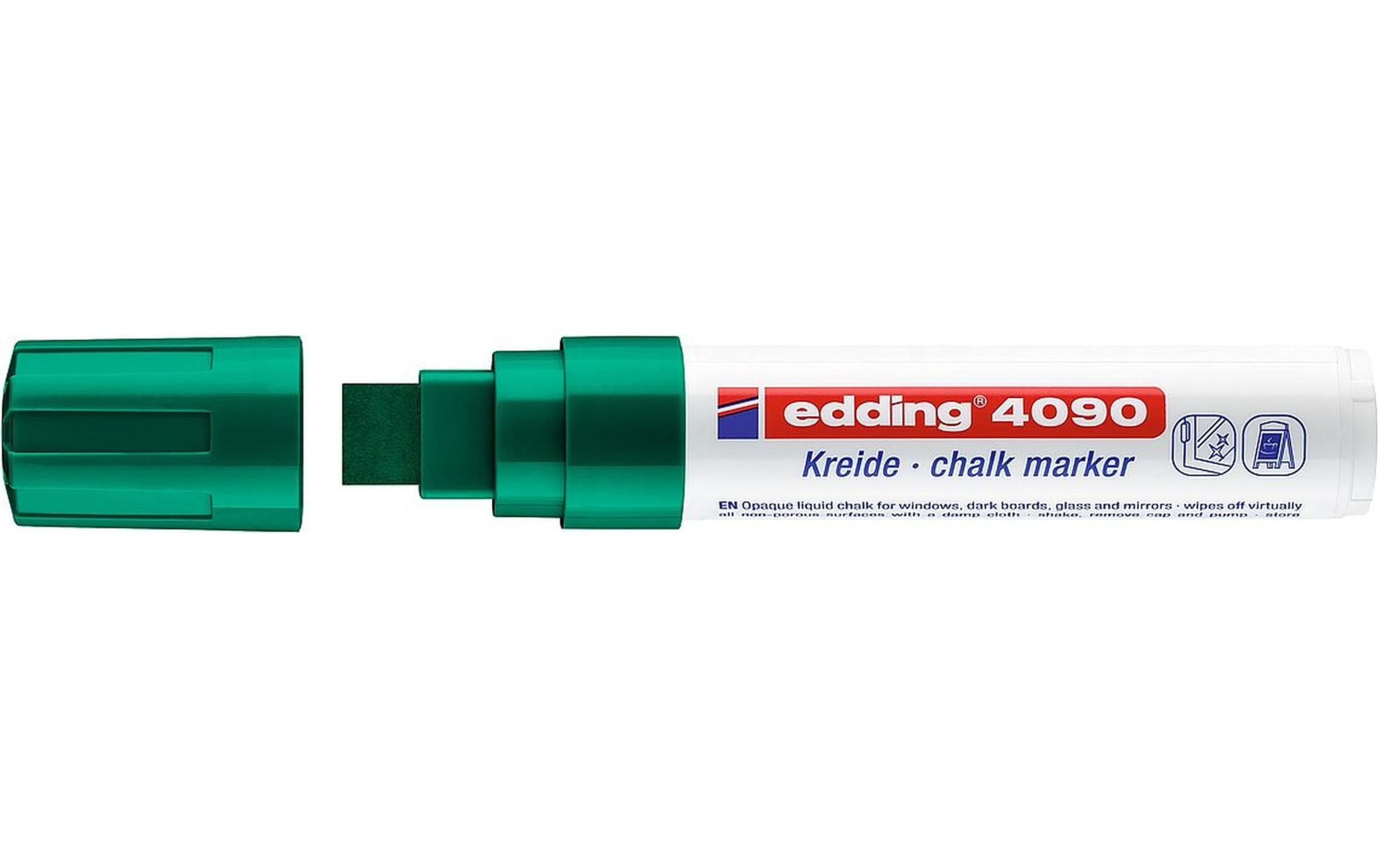 edding Kreidemarker 4090 Grün 3 edding Kreidemarker 4090 Grün