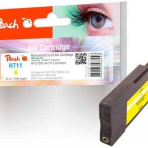 Peach Tinte für HP Nr. 711 (CZ132A) Yellow