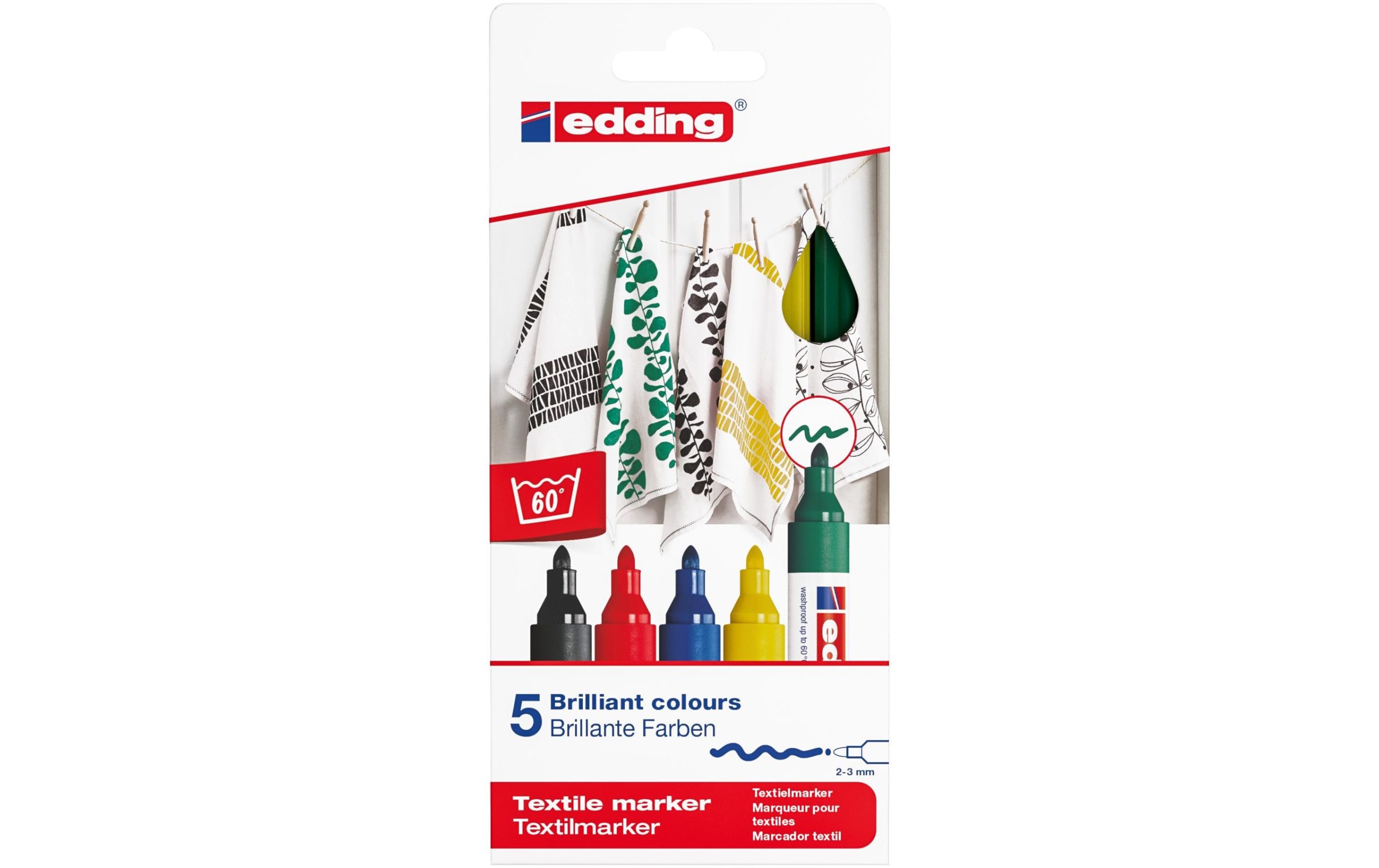 edding Textilmarker 4500 5 Stück 2 57856130 xxl3 scaled