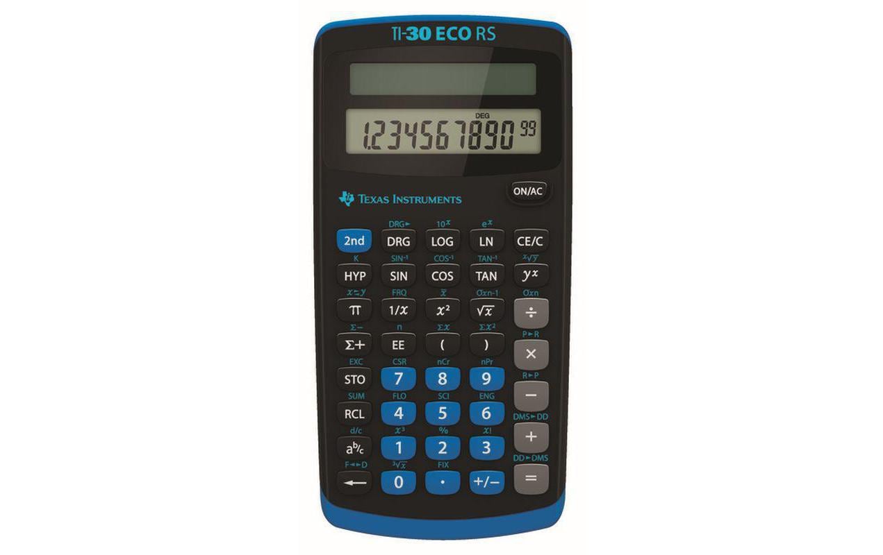 Texas Instruments Taschenrechner TI-30 eco RS 3 Texas Instruments Taschenrechner TI-30 eco RS