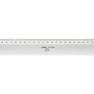 Linex Lineal mit Tuschekante, 30 cm