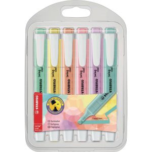STABILO Textmarker Swing Cool Pastell 6 Stück