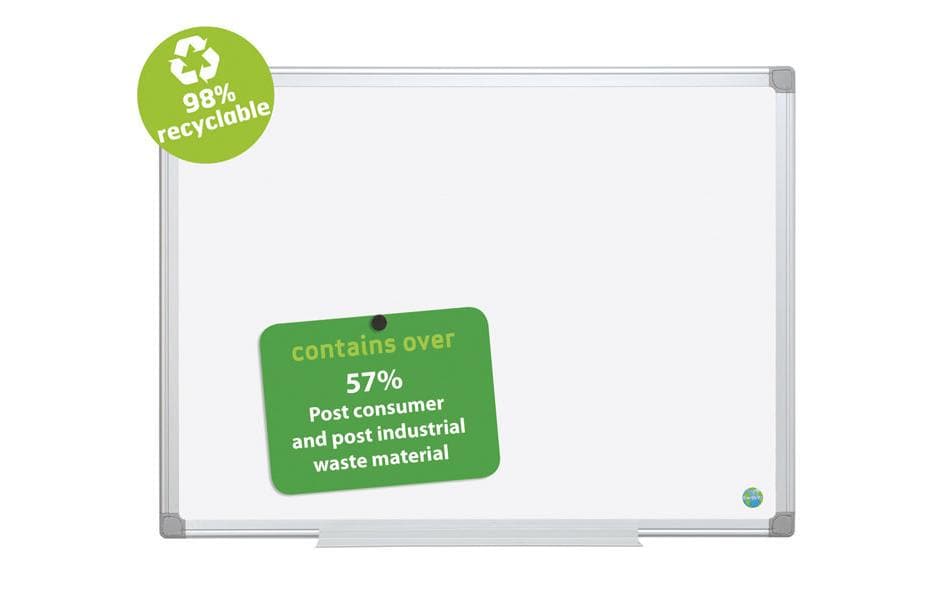Bi-Office Magnethaftendes Whiteboard Earth 60 cm x 90 cm, Weiss 3 Bi-Office Magnethaftendes Whiteboard Earth 60 cm x 90 cm, Weiss