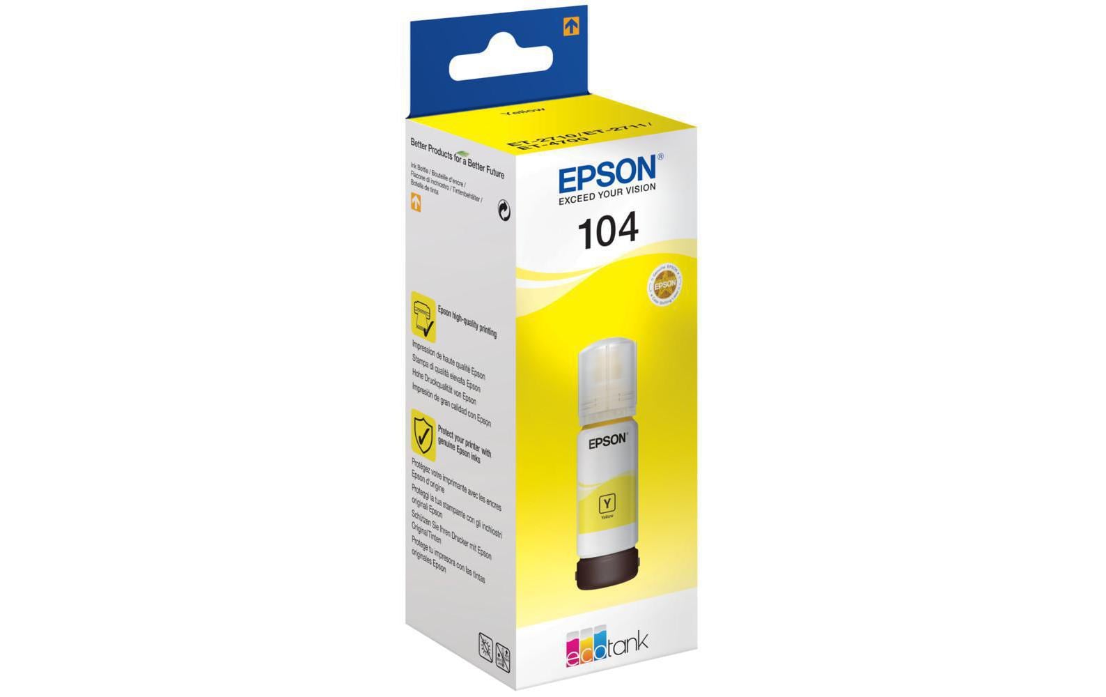 Epson Tinte 104 / C13T00P440 Yellow 2