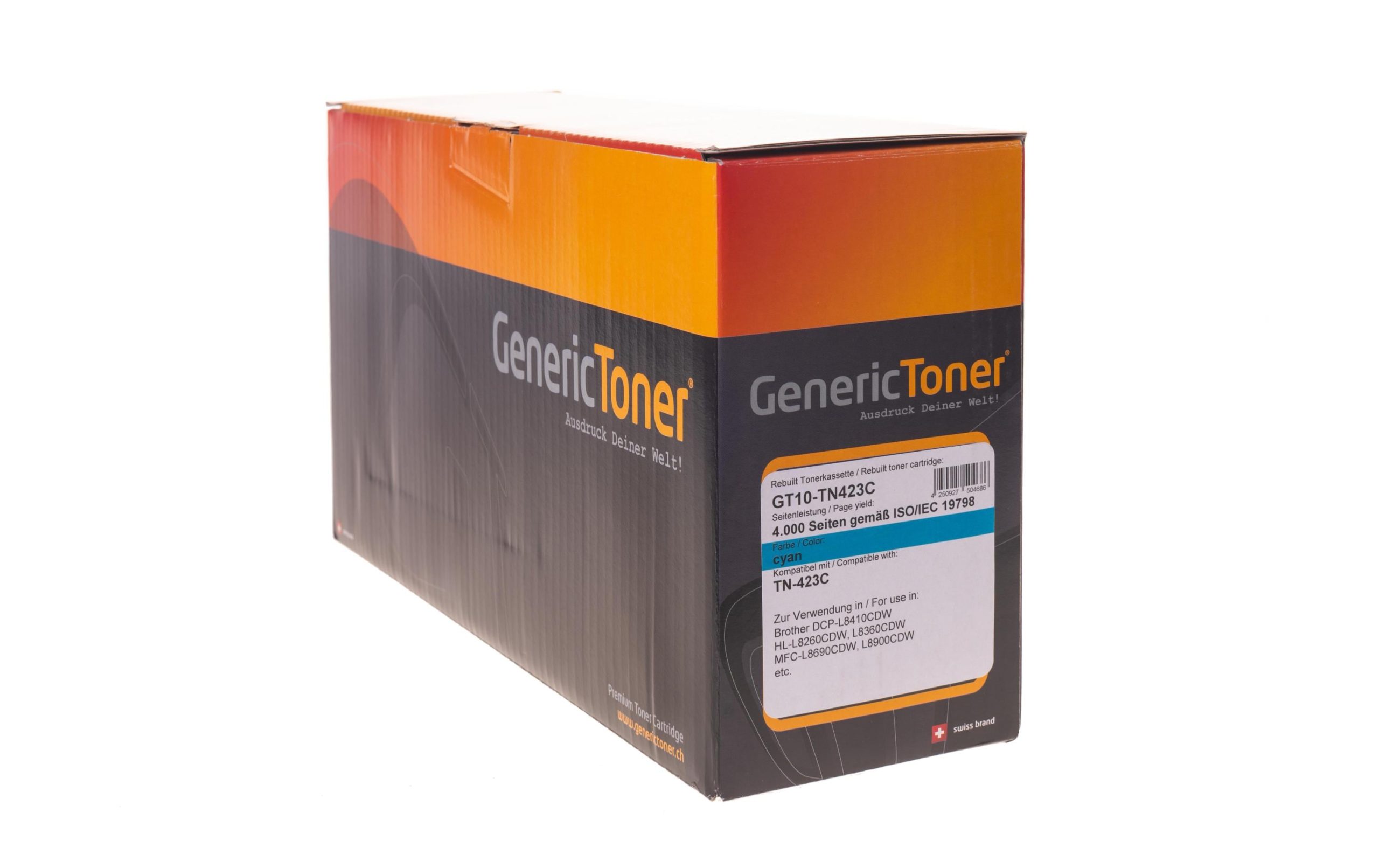 GenericToner Toner für Brother TN-423C Cyan 3 GenericToner Toner für Brother TN-423C Cyan