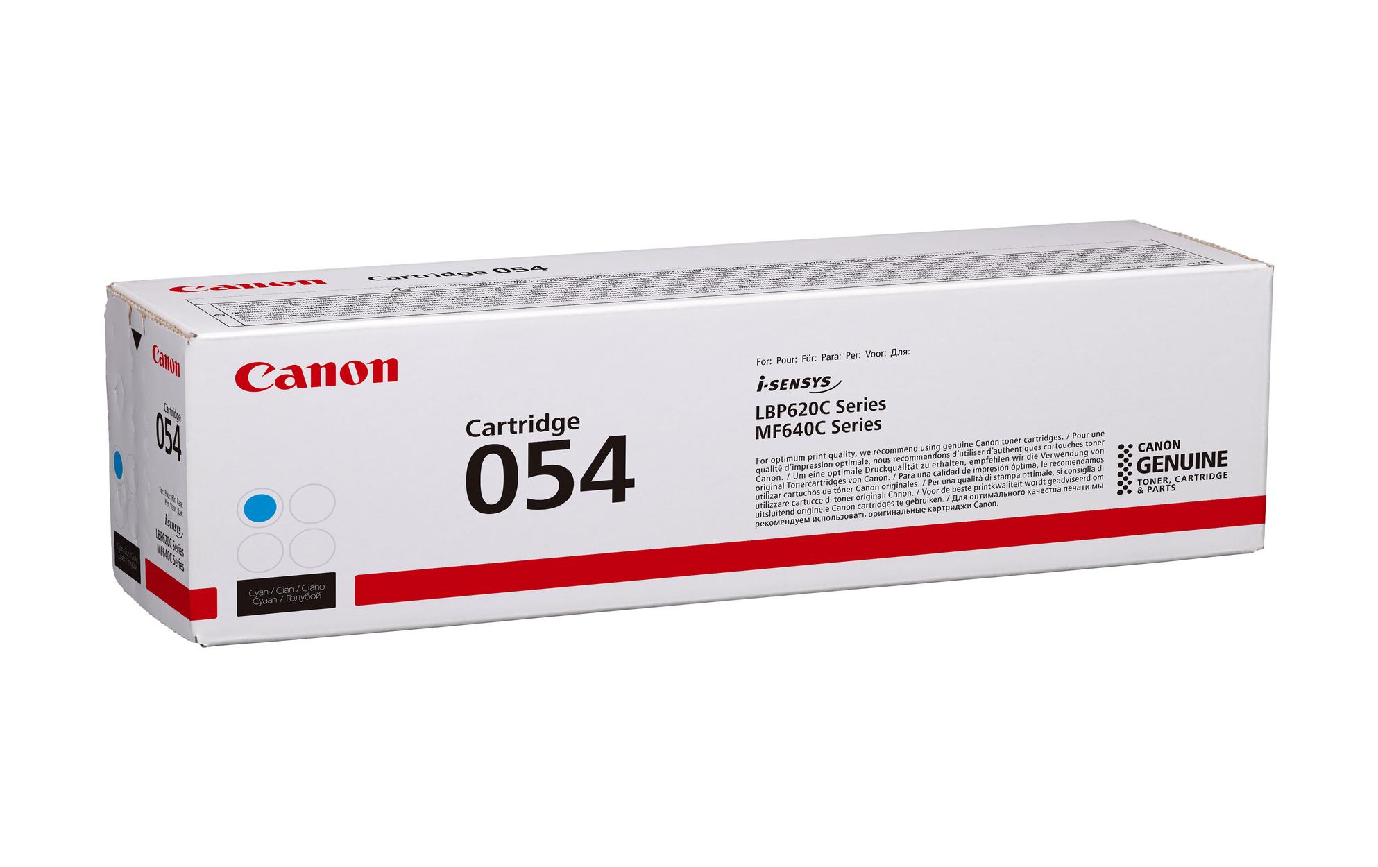 Canon Toner 054 Cyan 3 Canon Toner 054 Cyan