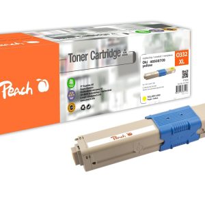Peach für OKI 46508709 Yellow