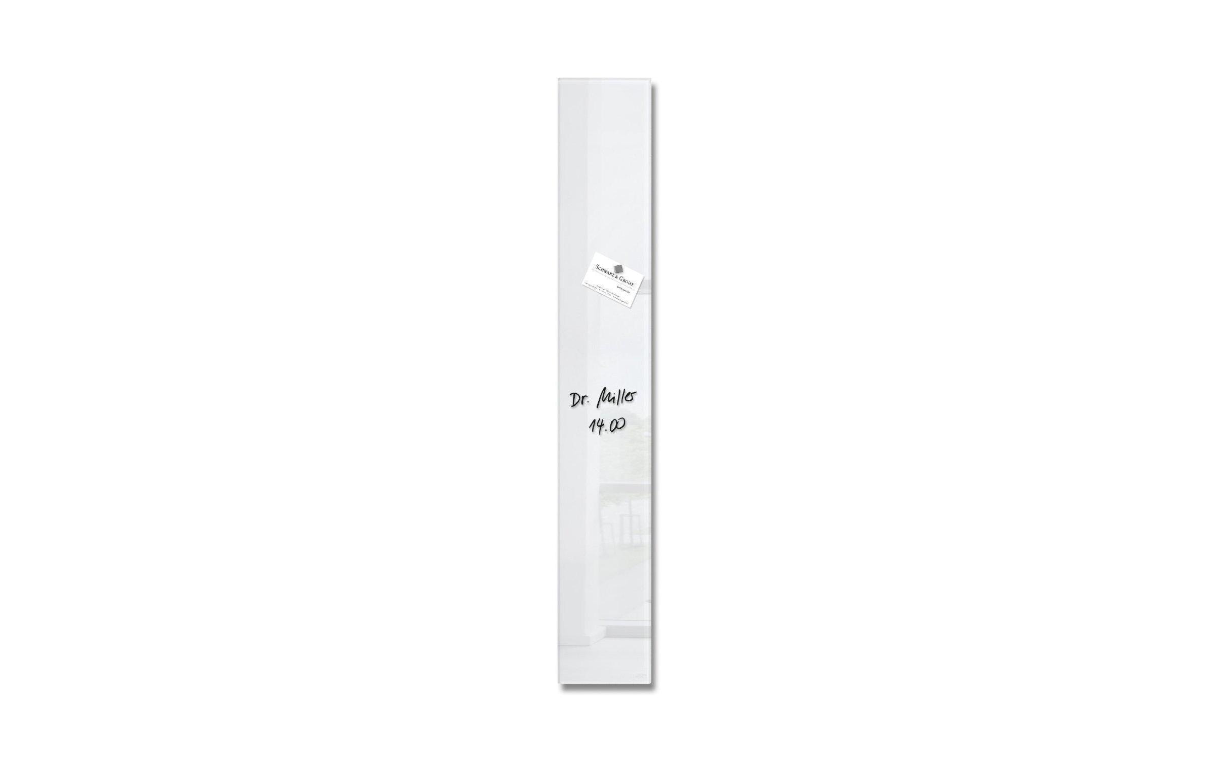 Sigel Magnethaftendes Glassboard Artverum 78 cm x 12 cm, Weiss 3 Sigel Magnethaftendes Glassboard Artverum 78 cm x 12 cm, Weiss