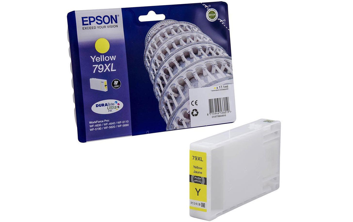Epson Tinte C13T79044010 Yellow 3 Epson Tinte C13T79044010 Yellow