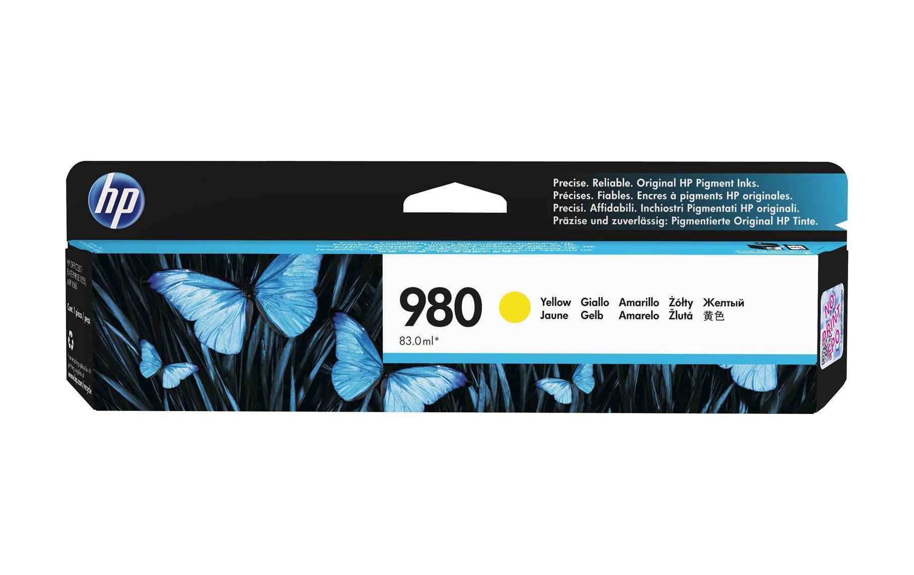 HP Tinte Nr. 980 (D8J09A) Yellow 1