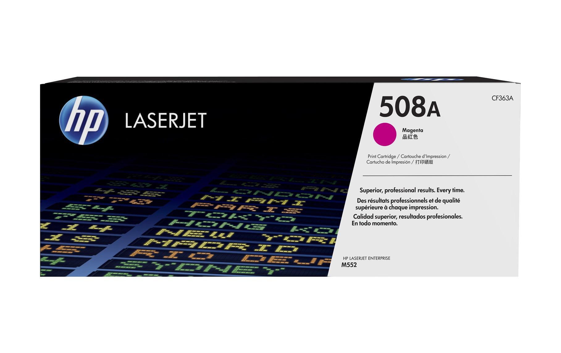 HP Toner Nr. 508A (CF363A) Magenta 2