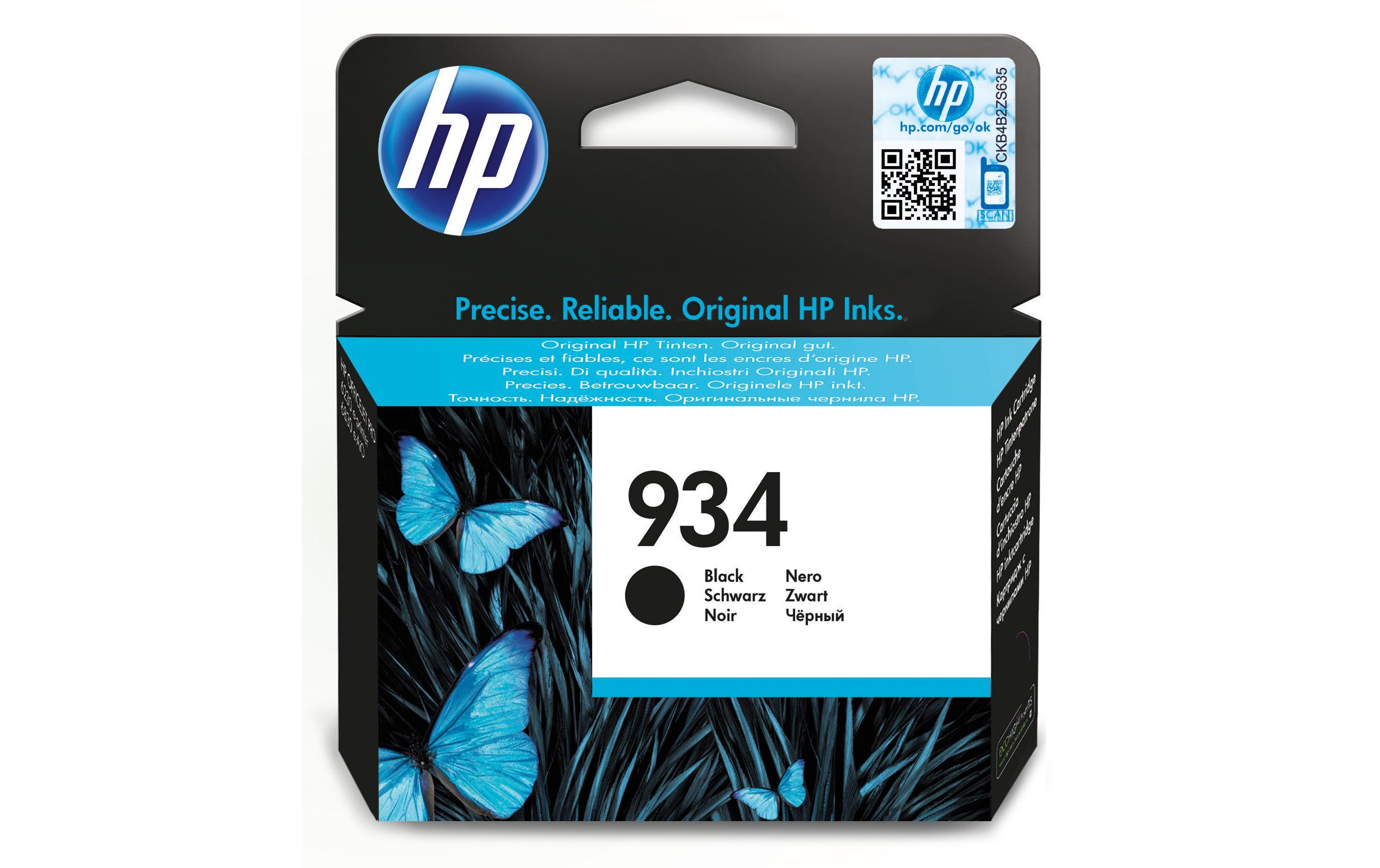 HP Tinte Nr. 934 (C2P19AE) Black 1