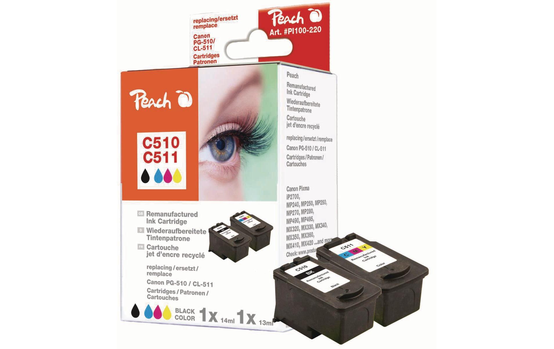 Peach Druckkopf für Canon PG-510 / CL-511 3 Peach Druckkopf für Canon PG-510 / CL-511