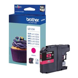 Brother Tinte LC-123M Magenta