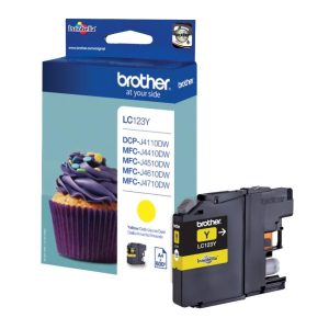 Brother Tinte LC-123Y Yellow