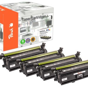Peach Toner für HP Nr. 348A (CE260-3A) BK, C, M, Y