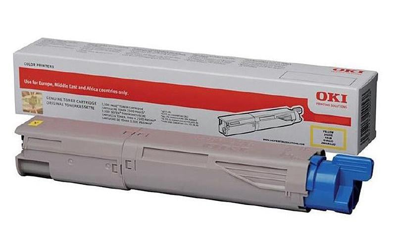 OKI Toner 45862837 Yellow 3 OKI Toner 45862837 Yellow