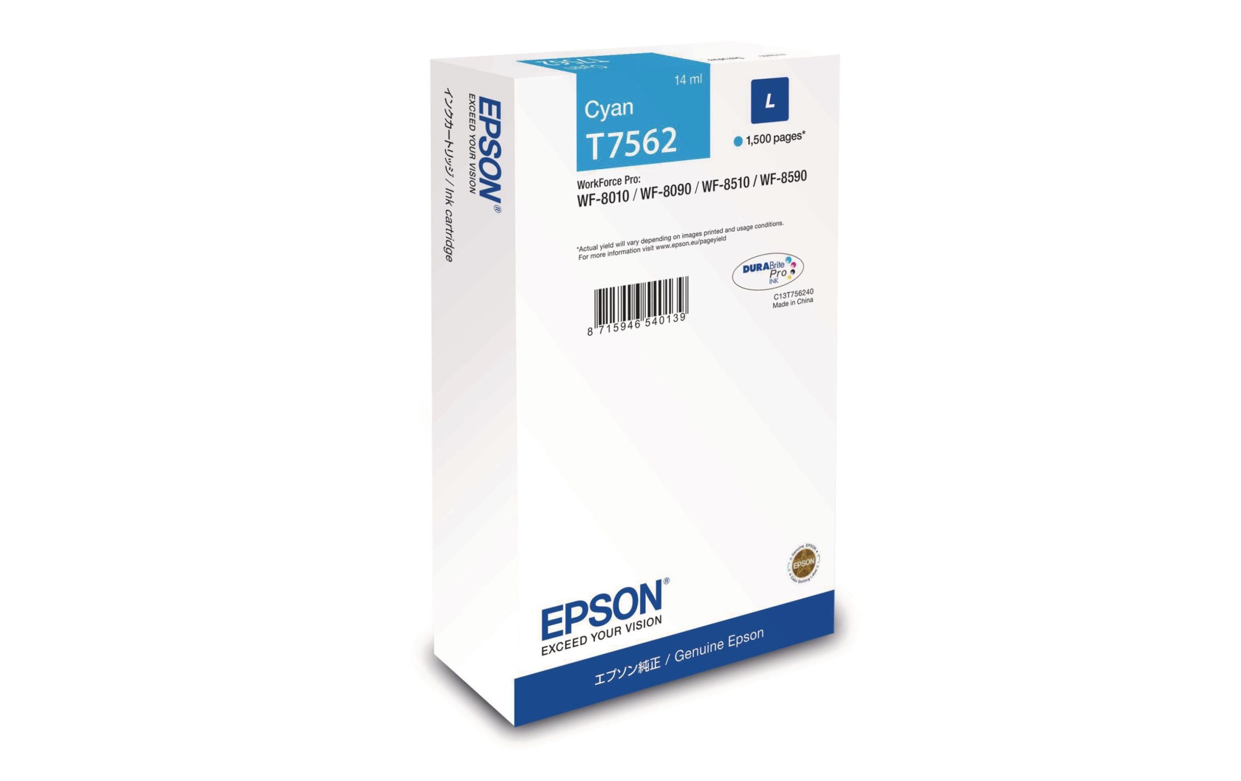 Epson Tinte C13T756240 Cyan 1 58323090 xxl3 scaled