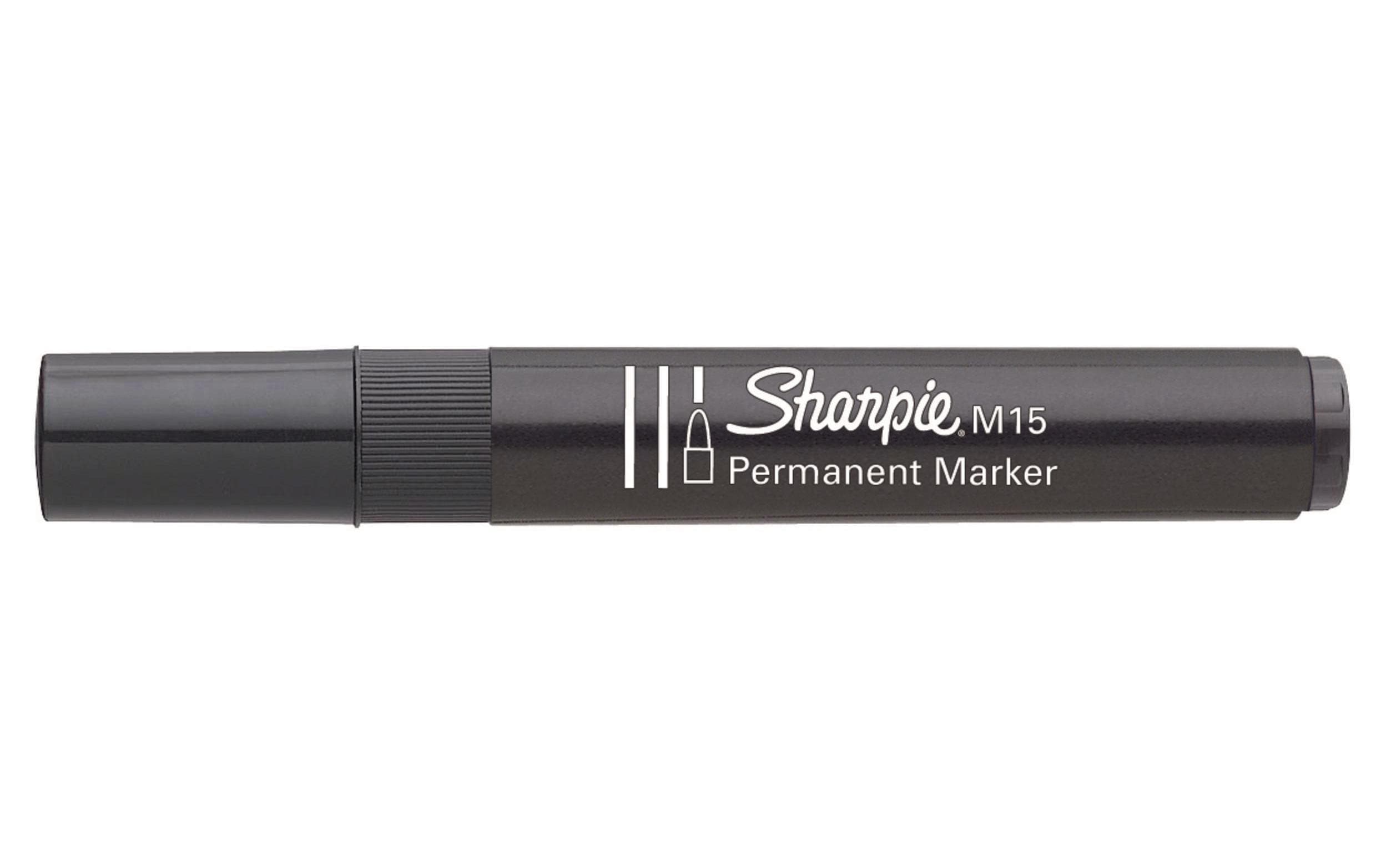 Sharpie Permanent-Marker M15, 2.0 mm, Schwarz 2
