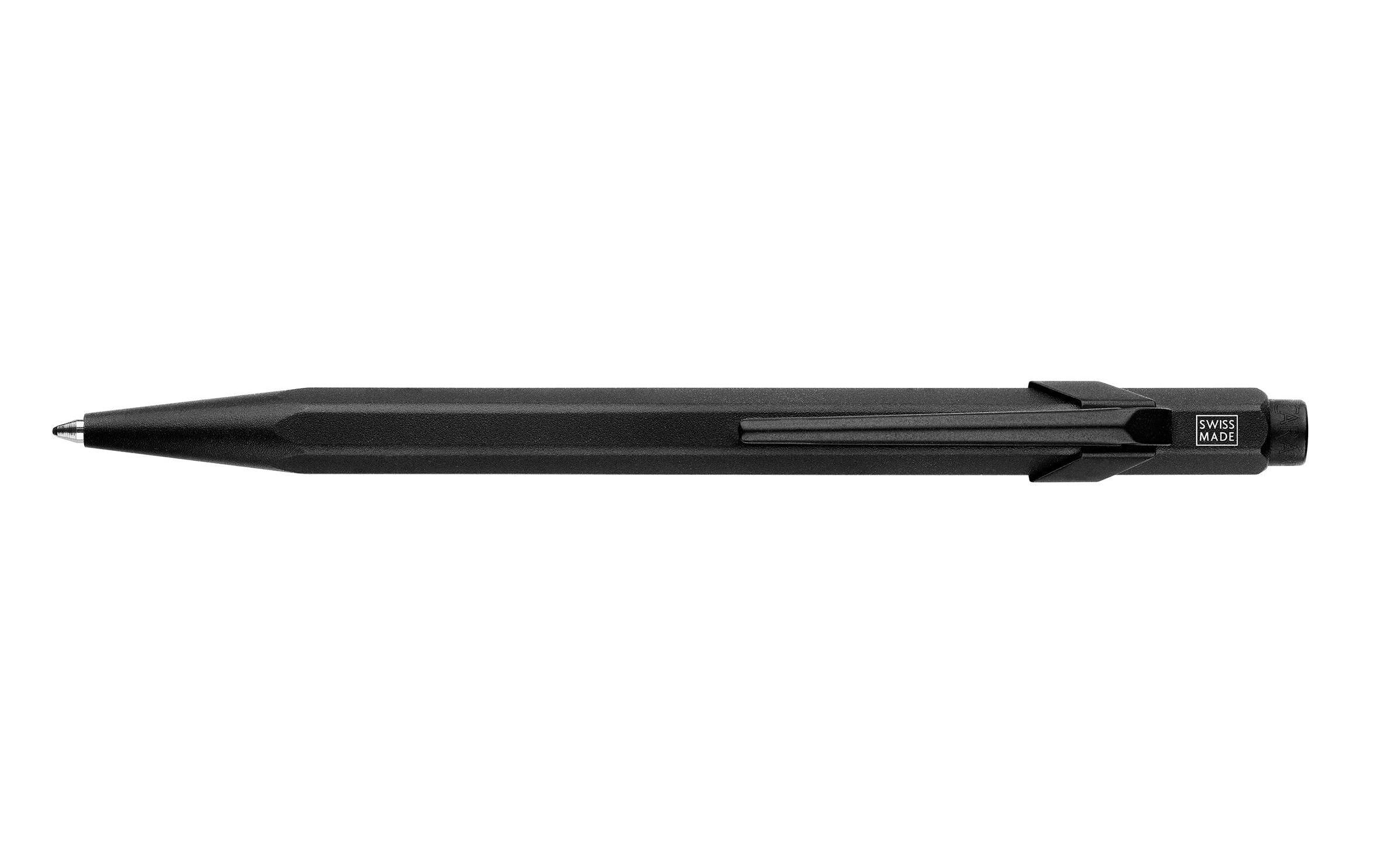 Caran d'Ache Kugelschreiber 849 Black Code Schwarz matt 2