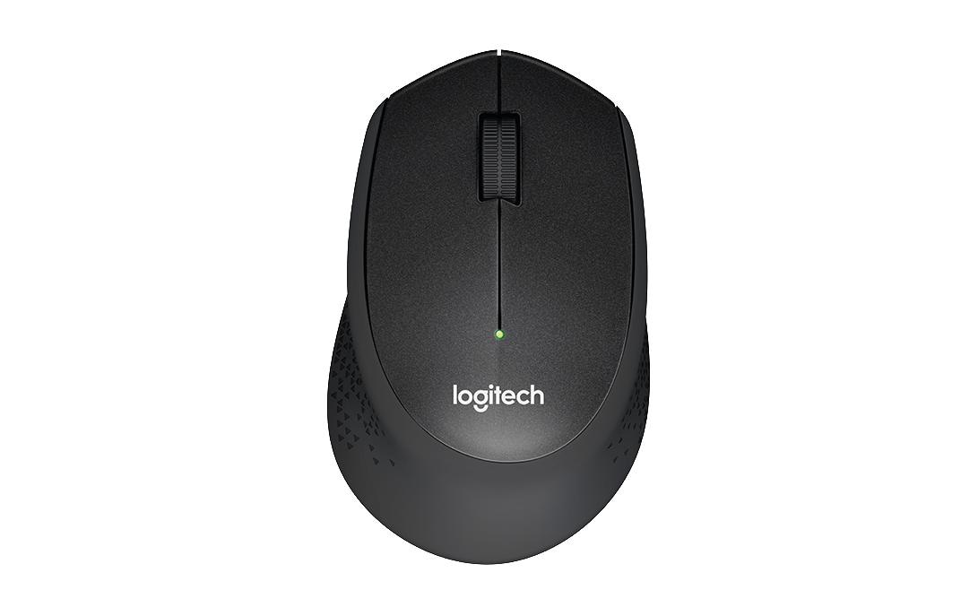 Logitech Maus M330 Silent Plus schwarz 2