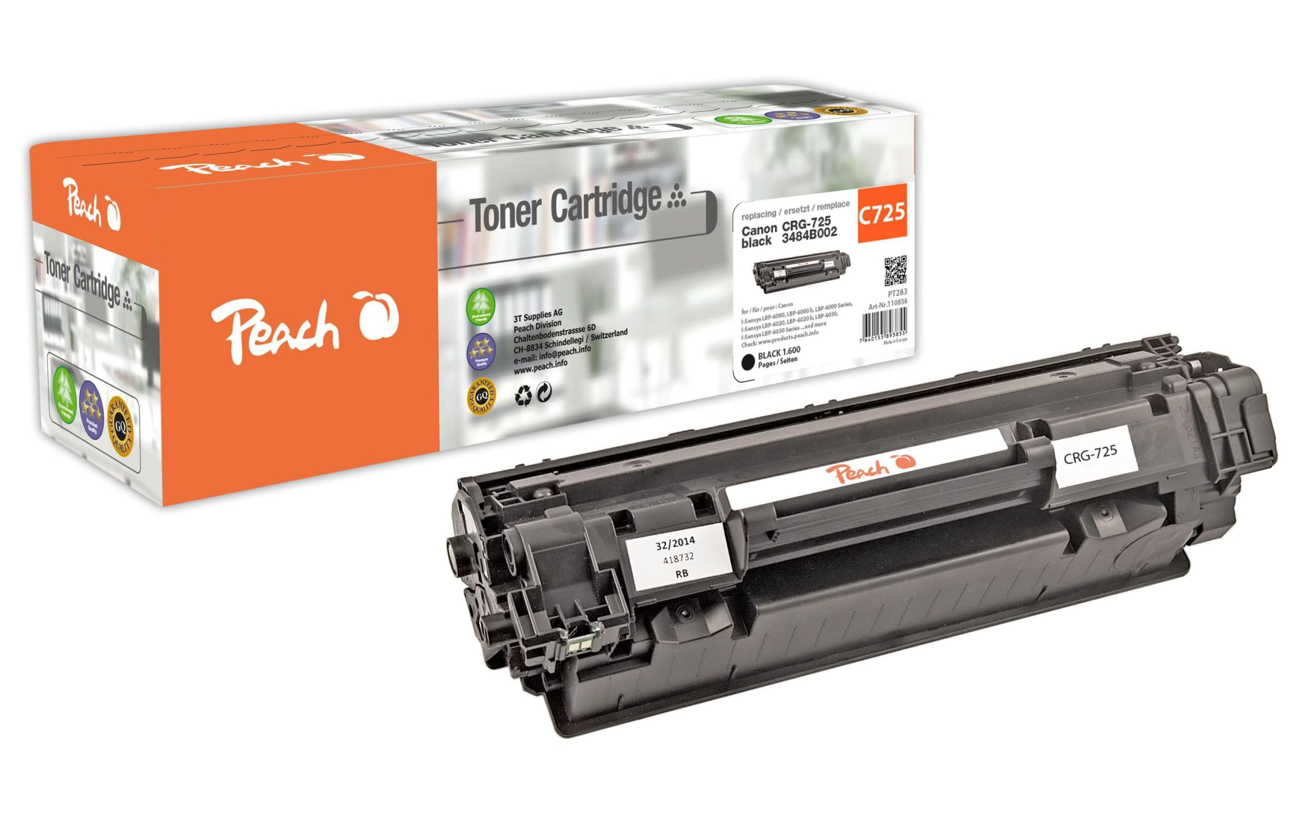 Peach Toner für Canon CRG-725 Black 2 58527273 xxl3 scaled