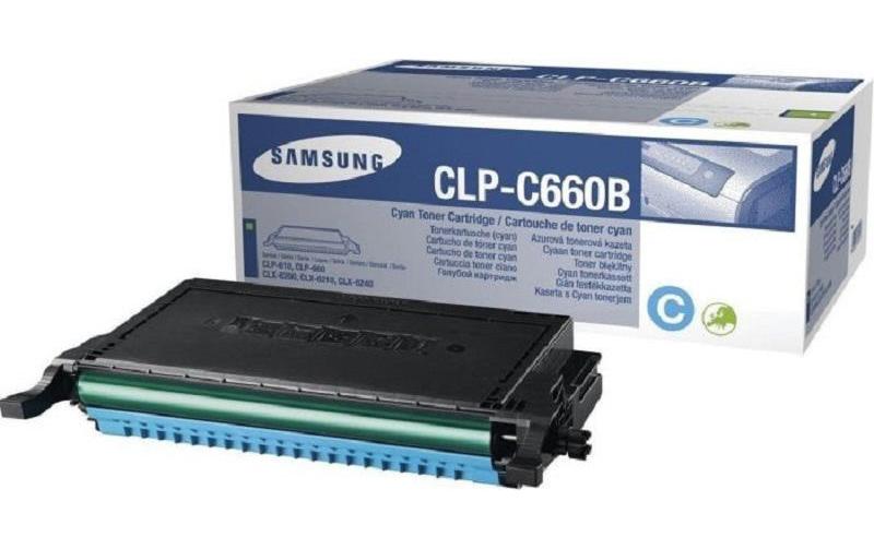 Samsung by HP Toner CLP-C660B / ST885A Cyan 1