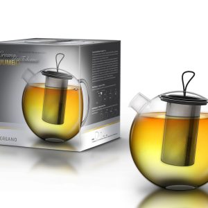 Creano Teekanne 1.5 l, Transparent