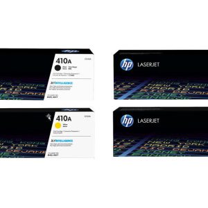 HP Rainbow Kit Nr. 410A (CF410A-CF413A) BL/C/M/Y