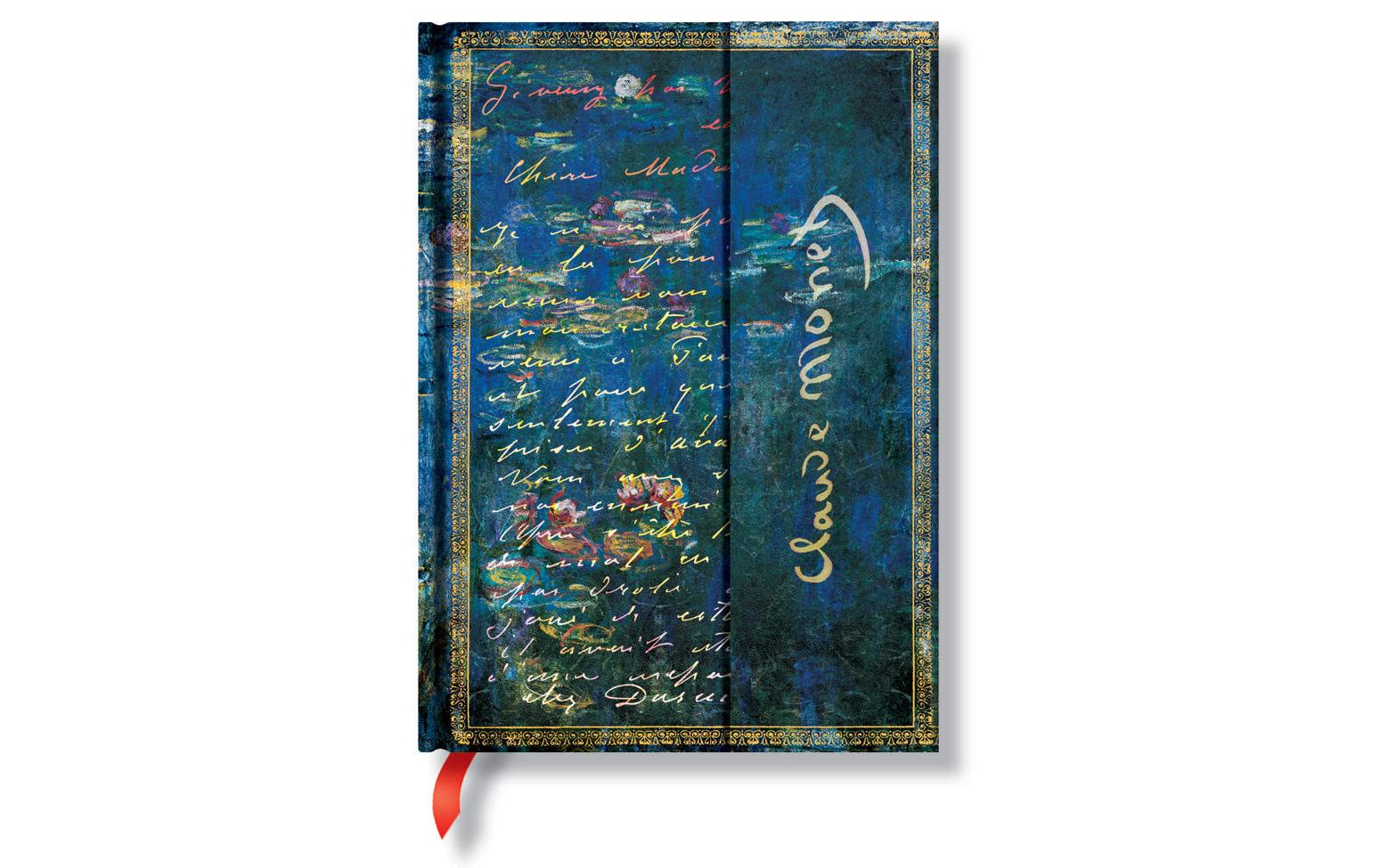 Paperblanks Notizbuch 125 mm x 180 mm Monet Seerosen 2
