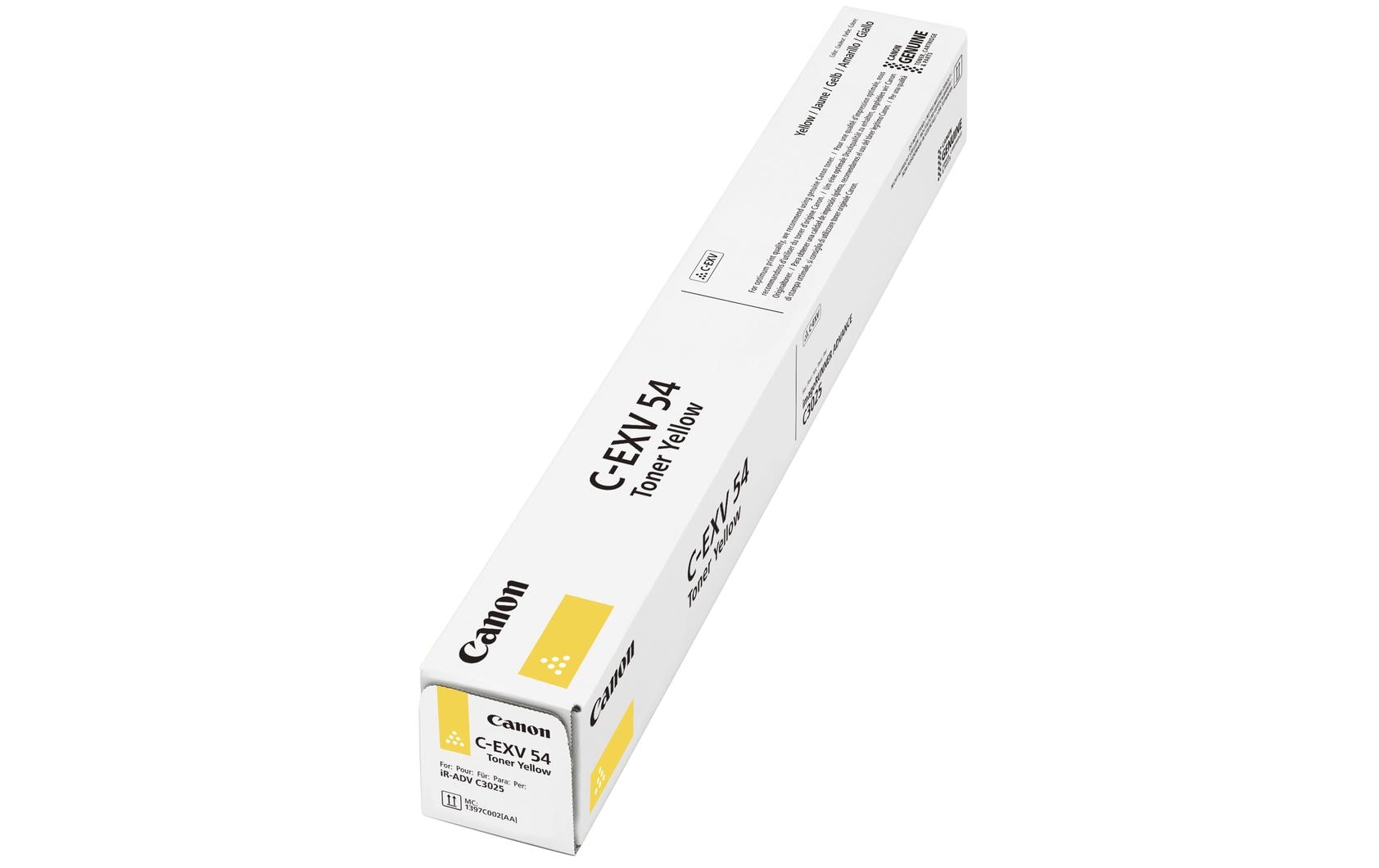 Canon Toner C-EXV 54 / 1397C002 Yellow 1