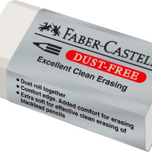 Faber-Castell Radiergummi Dust-Free Klein, Weiss