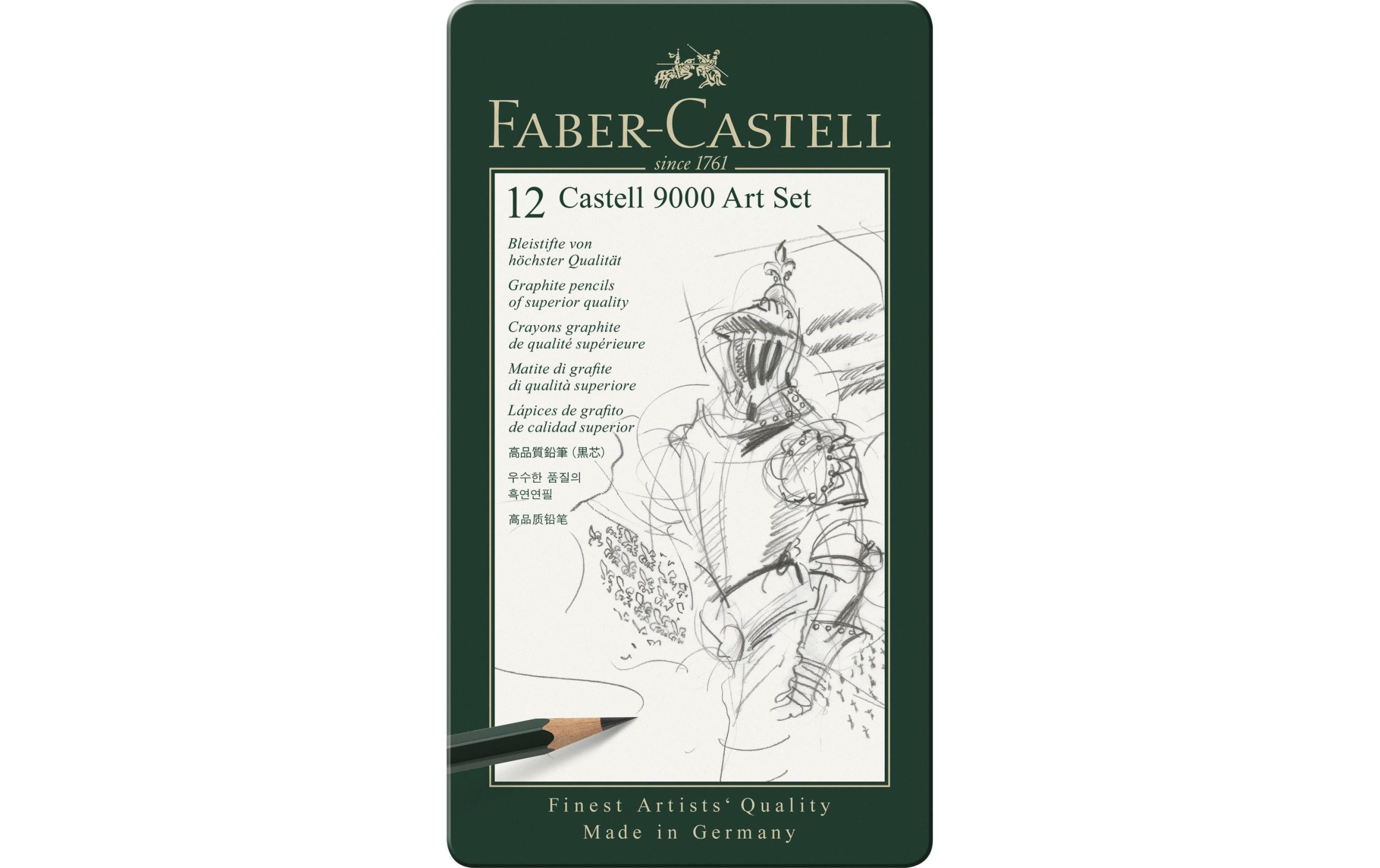 Faber-Castell Bleistift Castell 9000 8B-2H 12 Stück 2 58841185 xxl3 scaled