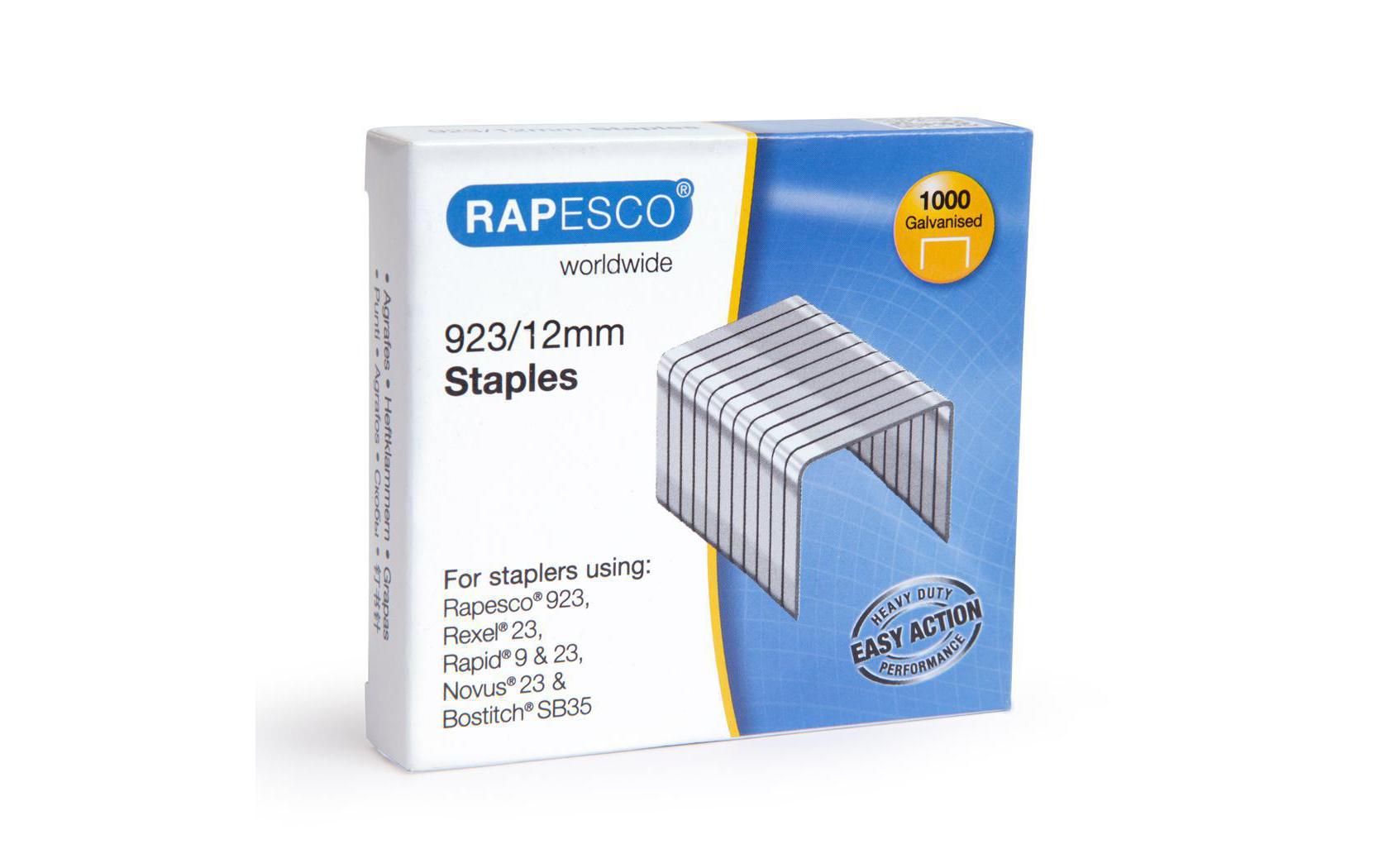 Rapesco Heftklammer 923/12 mm 1000 Stück 2