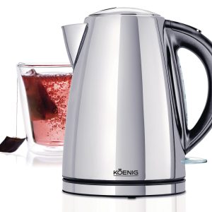 Koenig Wasserkocher Chrome Line 1.7 l, Chrom
